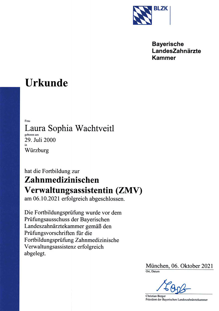 Herzlichen Glückwunsch, Frau Wachtveitl!
